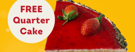 Free Quarter Cake