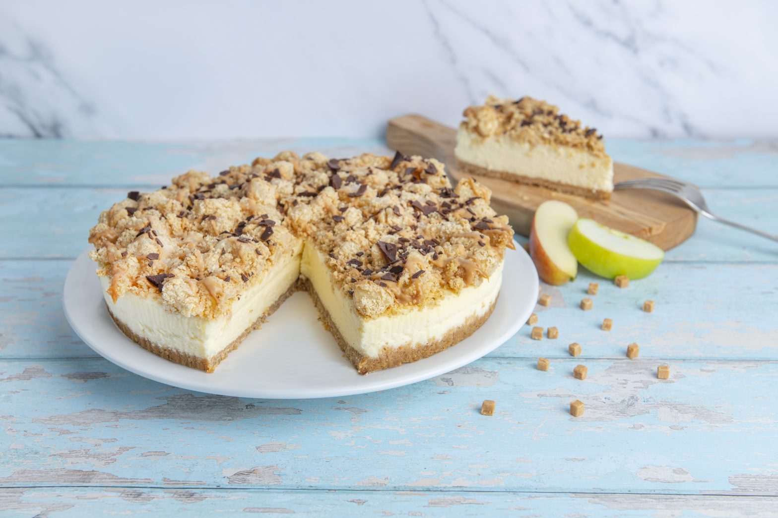 baked apple crumble