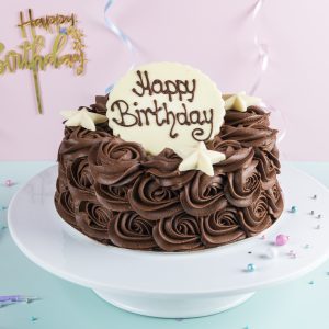 Chocolate Rosette Cake