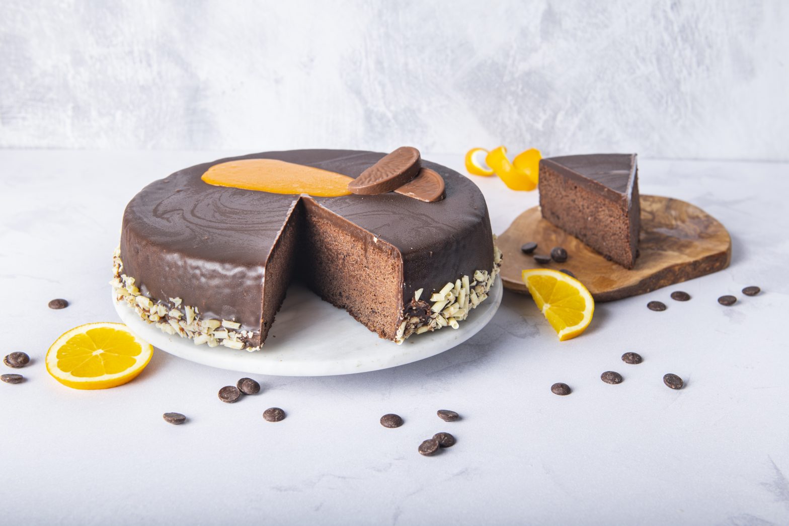 orange double delight mudcake