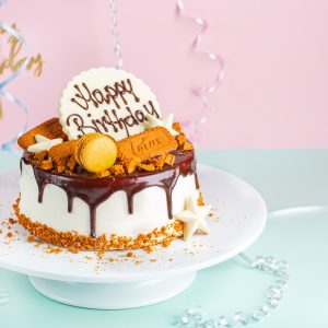 Chocolate covered Birthday Cake